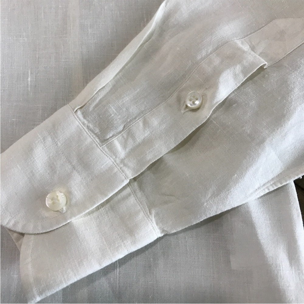 Loro Piana White linen Shirt - Picture 4 of 7